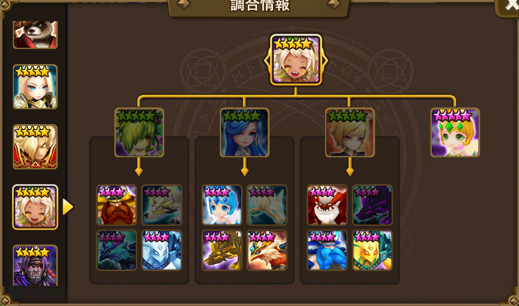 調合情報　風　トーテム術士